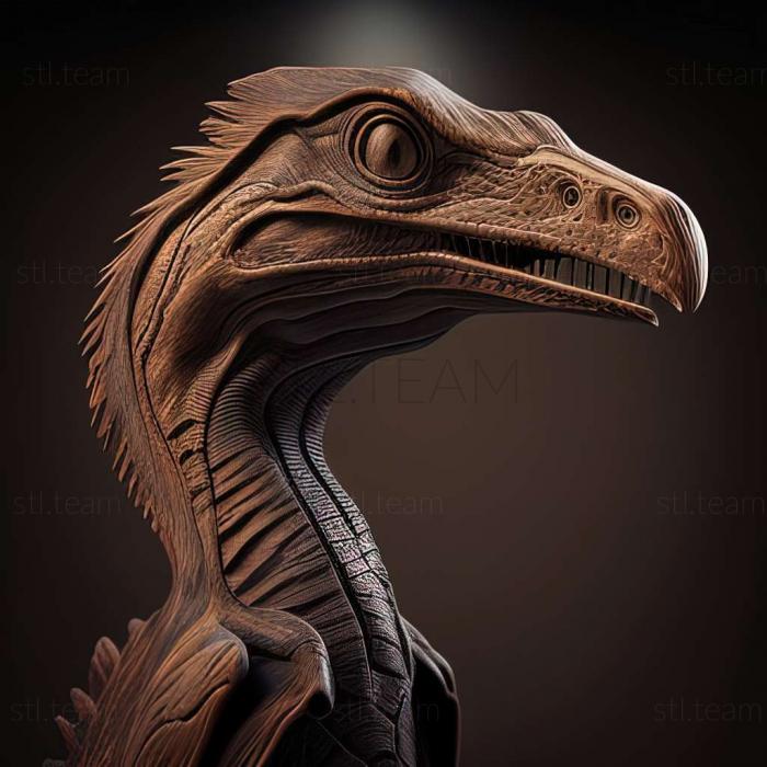 3D model Ensiferophasma velociraptor (STL)